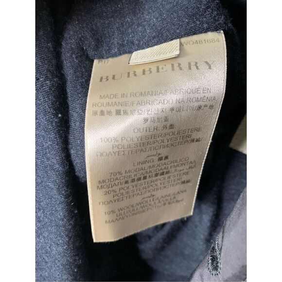 Burberry London blazer jacket vented black nova check women’s size 50 / US 16 - Picture 7 of 13
